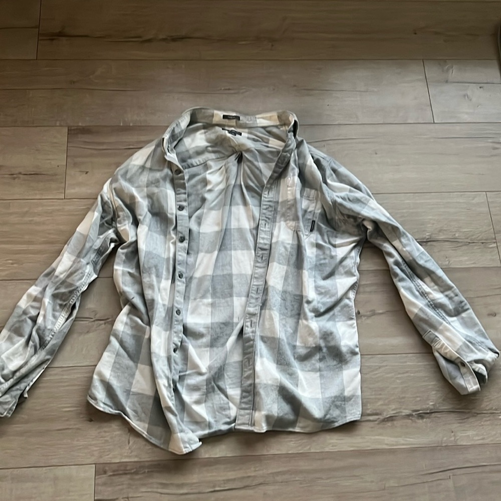 Eddie Bauer classic fit men’s flannel